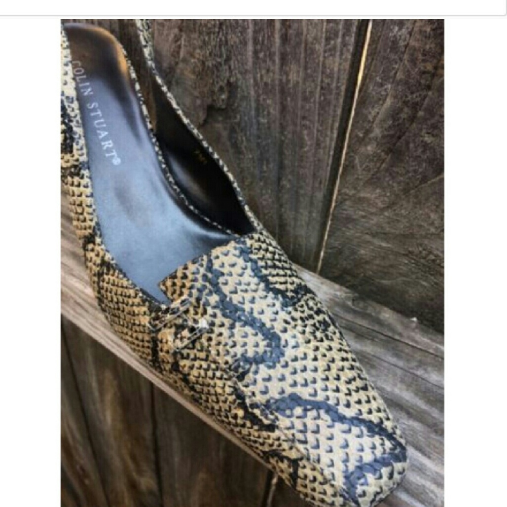Colin stuart snake skin shoes
